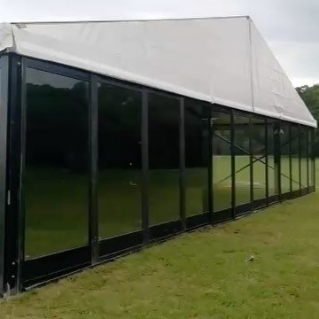 Upscale Transparent Glass Walls Large Party Tent Marquee Wedding Event Tents