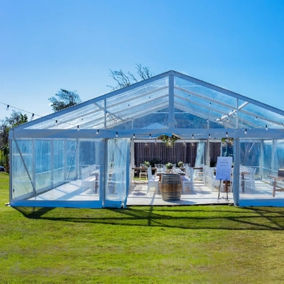 Wedding Events Aluminium Frame Tents Transparent Comfortable Marquee