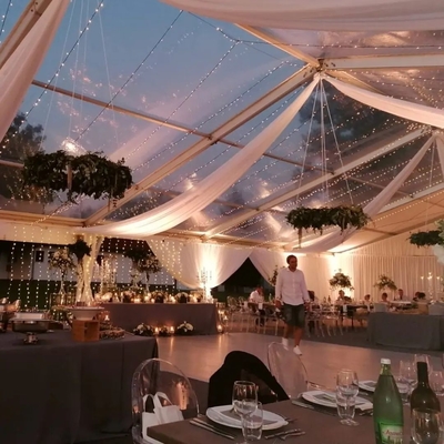Wedding Events Aluminium Frame Tents Transparent Comfortable Marquee