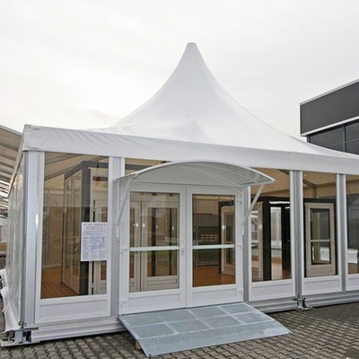 Pogada Aluminum Frame Tent With Glass Walls Party Events Customed