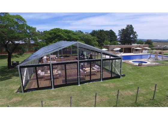 Luxury Removable PVC Roof 850g/Sqm Aluminum Frame