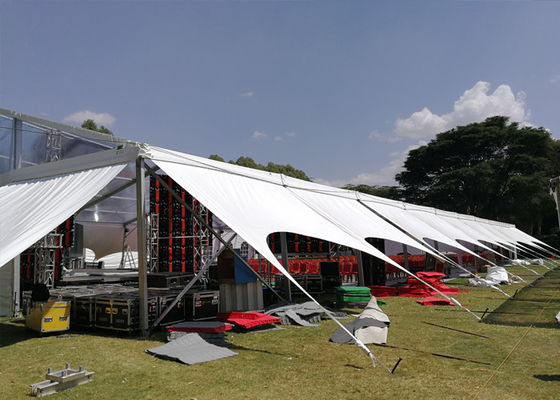 UV Proof Promotion 15x20m	Clear Outdoor Tent With Side Flaps