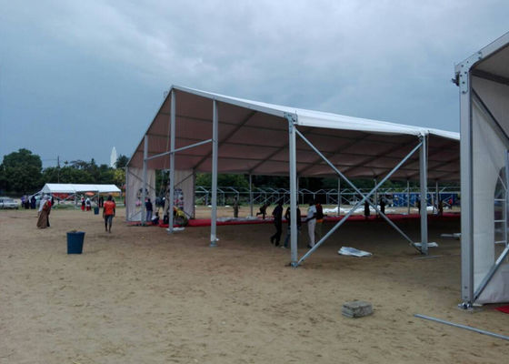 Outdoor Temporary 30x70m Clear Span Tent For Exhibitions