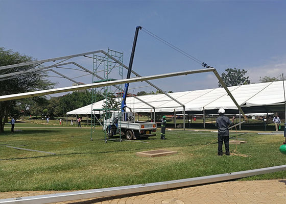 Aluminum A Frame Outdoor 850g/sqm 70m Clear Event Tent