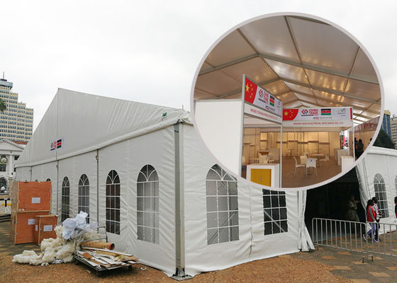 PVC Roof Expandable Aluminum Transparent 40x60 Wedding Tent