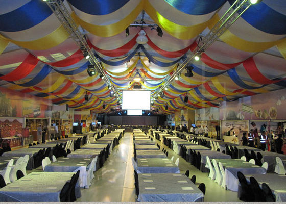 Rainproof Big 3m-60m Aluminum Frame Tent  For Dining Party