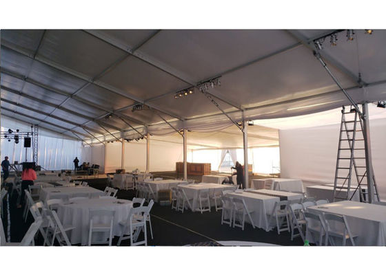 Big Luxury White 20m By 50m Aluminum Frame Tent For Wedding