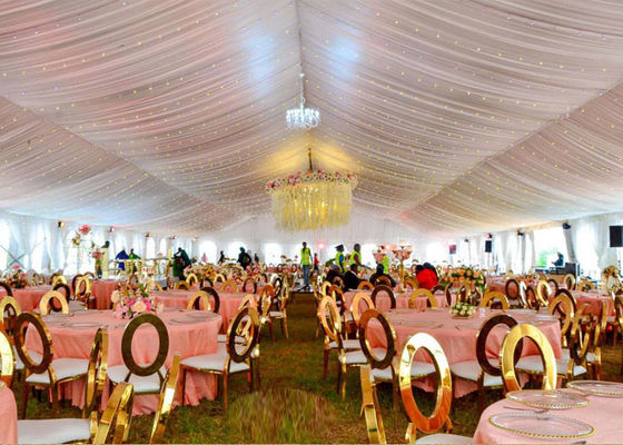 PVC White Elegant 30x30m Clear Wedding Event Tent