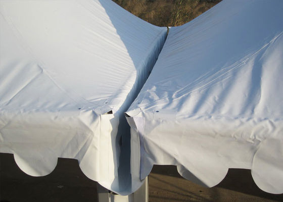 Rain proof Bline Tent Alpain Commerical Party Tent With Roof Rain gutters 100 People Capacity