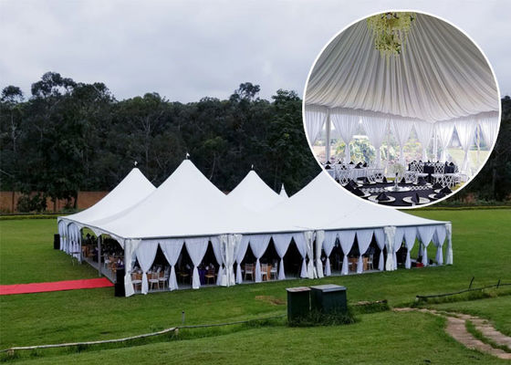 Mini Pagoda Commercial Party Tent could be Combined to be a Large tent with Rain Gutter