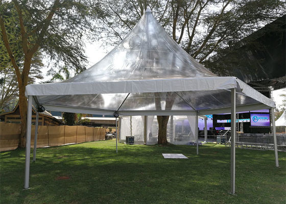 Transparent Wedding 8m Pagoda Party Tent For Dining Reception