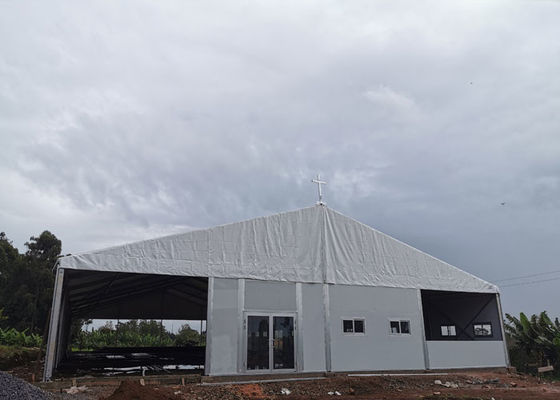 A Frame 20x65m 2500 Seater Aluminum Church Clear Frame Tent