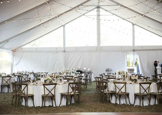 1000 People Luxury Clear Roof Wedding Marquee Party Tents For Sale Transparent Wedding Tent