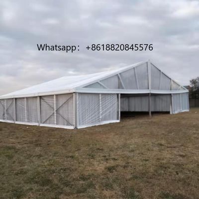 Marquee Transparent Clear Roof Wedding Tent 10m Height Aluminum 6061 / T6