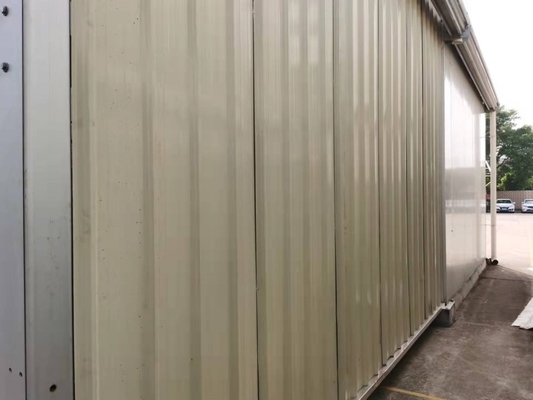 Strong Enough 40m Warehouse Storage Tent Aluminum 6061 / T6 With Roller Shutter Door
