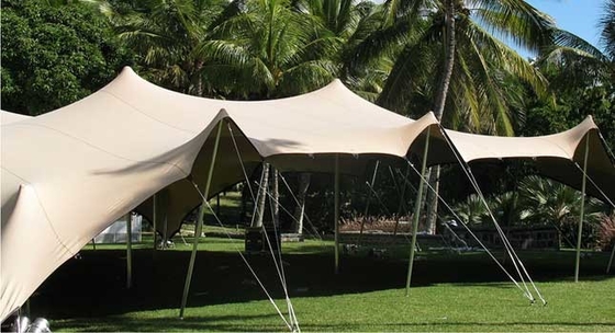 Commercial Party 5mx10m Waterproof Stretch Tent PVDF Coating For Wedding Event