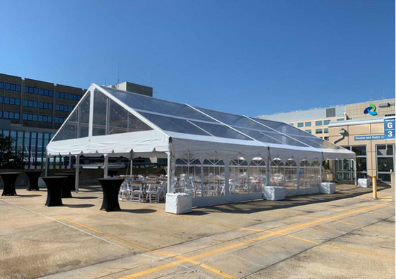 Commercial Design Party Marquee Tent Decoration For Wedding Tent With Transparent Roof Cover And Sidewalls