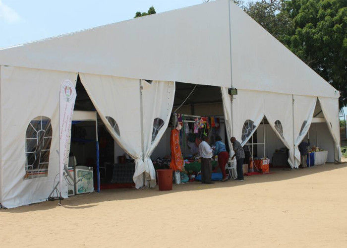 Outdoor Temporary 30x70m Clear Span Tent For Exhibitions