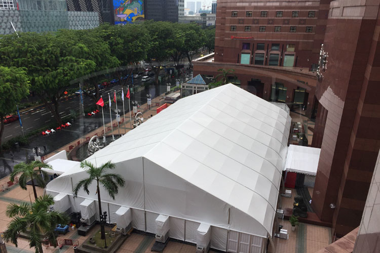 Waterproof PVC Aluminium Frame Tents 20mx30m For Storage Warehouse